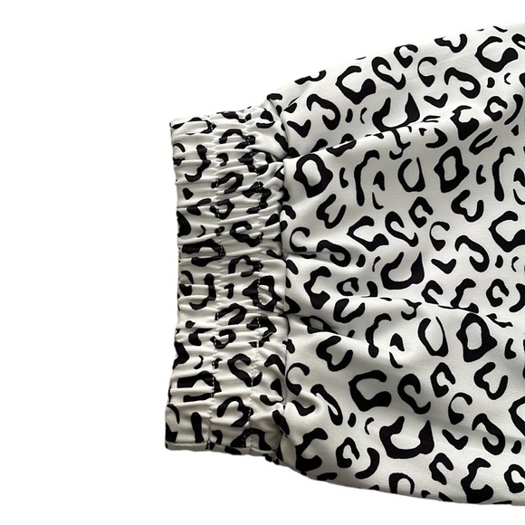 NWT Belinda women's animal print drawstring elastic waist 4 pocket Jogger - Picture 7 of 13